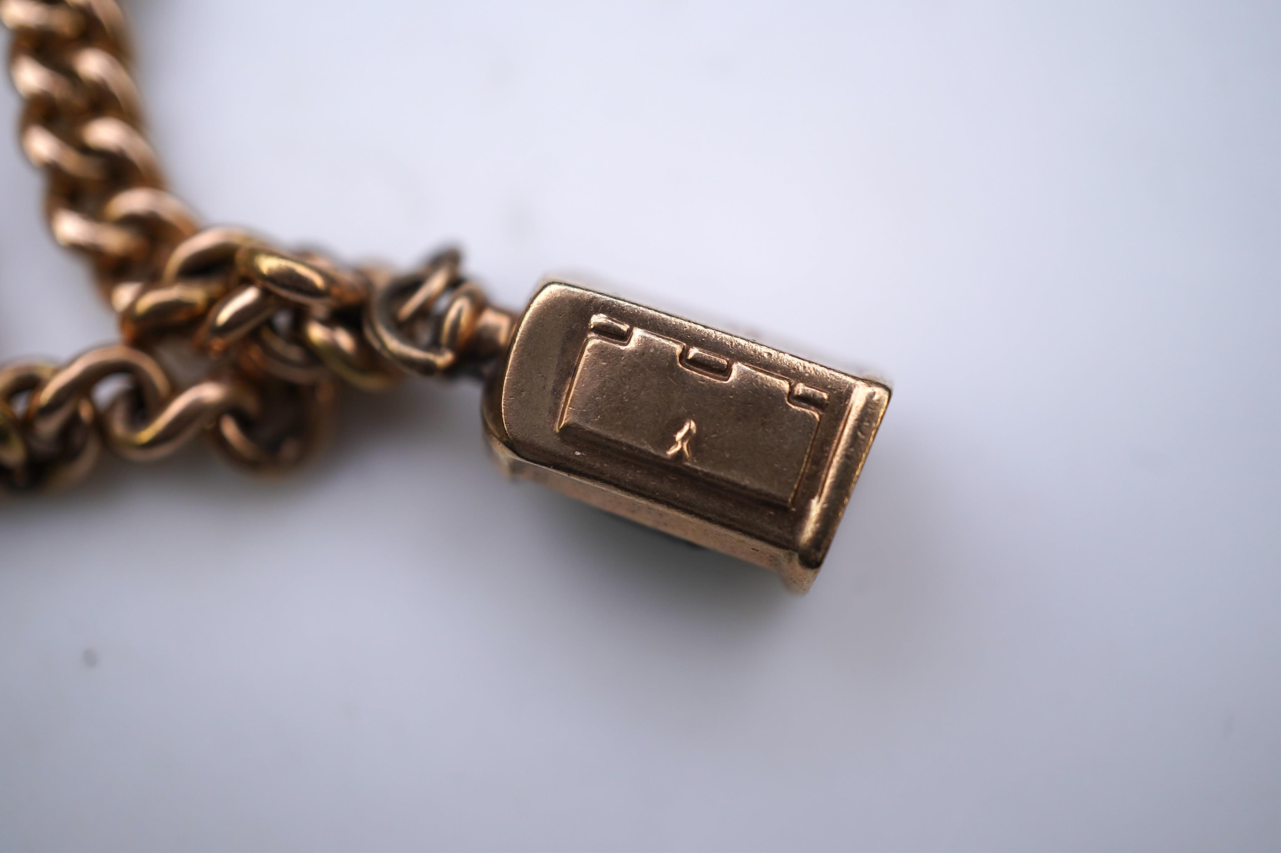 A charm bracelet